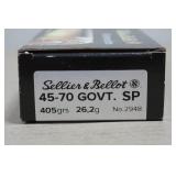 20 Sellier & Bellot .45-70 Gov
