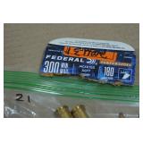 21 Federal Power Shok .300 Win Mag 180 Gr JSP Ammo