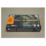 20 Federal Premium .308 Win 168 Gr Gold Medal Sierra Matchking Ammo