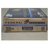 20 Federal Premium LE .308 Win 168 Gr Tactical Tip Matchking Ammo