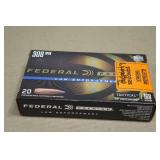 20 Federal Premium LE .308 Win 168 Gr Tactical Tip Matchking Ammo