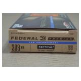20 Federal Premium LE .308 Win 168 Gr Tactical Tip Matchking Ammo