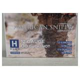 10 ZSR Hunt American Sniper 12 Gauge 2-3/4" 00 Buck Shotshells