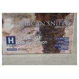 10 ZSR Hunt American Sniper 12 Gauge 2-3/4" 00 Buck Shotshells