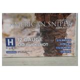 10 ZSR Hunt American Sniper 12 Gauge 2-3/4" 00 Buck Shotshells
