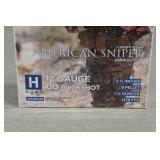 10 ZSR Hunt American Sniper 12 Gauge 2-3/4" 00 Buck Shotshells