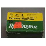 23 Remington Express 12 Gauge 2-3/4" Mag 4 Shot Shotshells