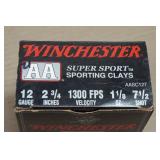 21 Winchester AA Super Sport 12 Gauge 2-3/4" 7.5 Shot Shotshells