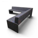L-Shaped Sectional Guest Seating Retails new for $3300