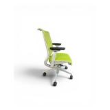 Steelcase Think V2 office chair in Green with a chrome frame $1100 retail