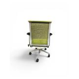Steelcase Think V2 office chair in Green with a chrome frame $1100 retail