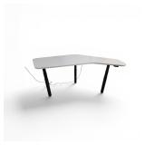 Steelcase Flex Power Sit Stand Adjustable Height Desk Right Return that Retails for $230