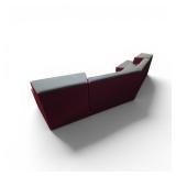 4 Piece Nevins Contemporary Soft Seating Modular Set Retails for $8800