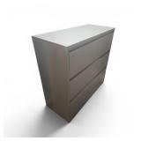 Steelcase 3 Drawer Filing Cabinet that measures 42" wide / 18" deep / 40.25" tall