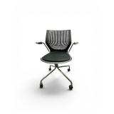 MultiGeneration by Knoll Hybrid Base Chair - Fixed Arms