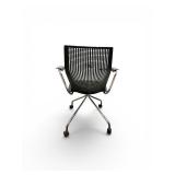 MultiGeneration by Knoll Hybrid Base Chair - Fixed Arms