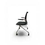 MultiGeneration by Knoll Hybrid Base Chair - Fixed Arms