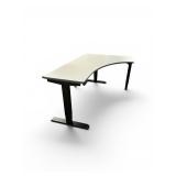 ‘L" Shaped Sit-Stand Power Desk