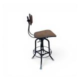 Adjustable Industrial Style Drafting Stools
