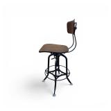 Adjustable Industrial Style Drafting Stools