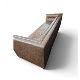 Armen Living Brea Leather Sofa Retails for $5000 that measures 104" wide / 34" deep