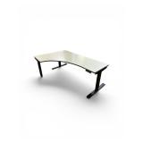 "L" Shaped Sit-Stand Power Desk Retails New for $5100