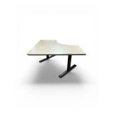 Corner Shaped Sit-Stand Power Desk