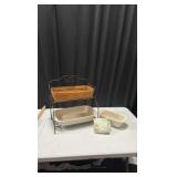 6 Piece Longaberger Baking Set