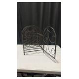 Heavy Black Metal Wine Rack