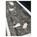Chinese Ink Rubbing Paper Picture