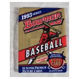 Unopened Pack of 1993 Bowman Baseball Card Packs - Jeter Rookie Chase PSA 10