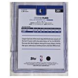 Cooper Flagg Rookie 2025 Topps #201 - Dallas Mavericks Basketball Card