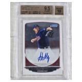 Alex Meyer 2013 Bowman Chrome Prospect Autos #BPC-AM Graded Beckett 9.5, Auto 10 - Minnesota Twins Baseball Card