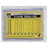 Derek Jeter 2025 Topps Chrome 35th Anniversary Mojo Holo #T90C-5 - New York Yankees Baseball Card