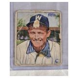 Gil Coan 1950 Bowman #54- Washington Senators Vintage Baseball Card
