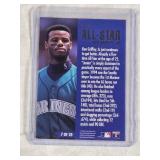 Ken Griffey Jr. 1995 Fleer All-Star Insert #7 of 20 - Seattle Mariners Baseball Card
