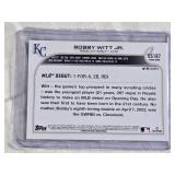 Bobby Witt Jr. Rookie 2022 Topps Update Series #US187 - Kansas City Royals Baseball Card