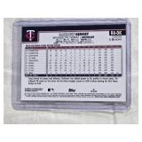 DaShawn Keirsey Jr. Rookie 2025 Topps Chrome Purple Refractor On Card Auto #RA-DK #159/250 - Minnesota Twins Baseball Card
