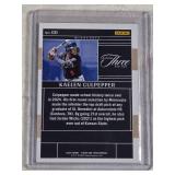 Kaelen Culpepper Rookie 2025 Panini Three and Two Purple Foil SP #60 and Numbered 22/32 - Minnesota Baseball Card