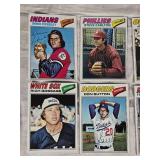Lot of 15 Vintage Baseball Cards Featuring Jim Palmer, Steve Carlton, and Other 1970s Hall of Famers and Stars