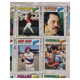 Lot of 15 Vintage Baseball Cards Featuring Jim Palmer, Steve Carlton, and Other 1970s Hall of Famers and Stars