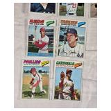 Lot of 15 Vintage Baseball Cards Featuring Jim Palmer, Steve Carlton, and Other 1970s Hall of Famers and Stars