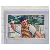 Clyde McCullough 1951 Bowman #94 - Pittsburgh Pirates Vintage Baseball Card