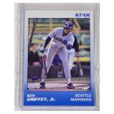 Ken Griffey, Jr. 1989 Star Rare Rookie Yellow Back #10 of 11 - Seattle Mariners Baseball Card