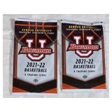 Lot of 2 Unopened Packs of 2021-22 Bowman University Basketball Card Packs - Potential Rookie Autos