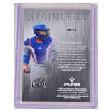 Eduardo Tait 2026 Leaf Metal Blue Sapphire 1 of 1!! - Minnesota Baseball Card