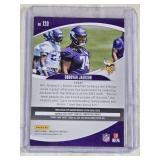 Very Rare Donovan Jackson Rookie 2025 Panini Absolute Purple Foil #120 and Numbered 1/19 !! - Minnesota Vikings Football Card