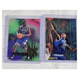 Lot of 2 Kevin Garnett Rookie Cards - Minnesota Timberwolves Basketball Cards