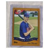 Joe Mauer Rookie 2002 Topps #622 - Minnesota Twins Baseball Card