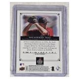 Max Scherzer Rookie 2008 Upper Deck Masterpieces #5 - Arizona Diamondbacks Baseball Card